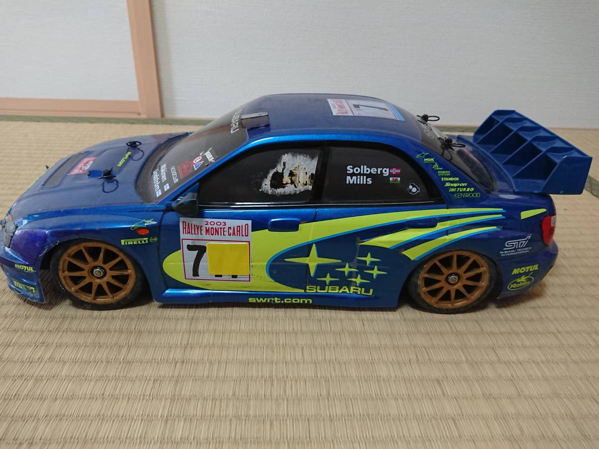 最終値下げ タミヤ模型「SUBARU IMPREZA WRC 2003」 TT-01 スバル