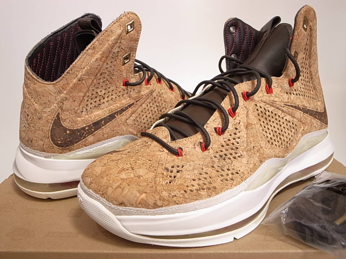 限定LEBRON X 10 EXT CORKレブロンジェームズ27cmコルク希少-