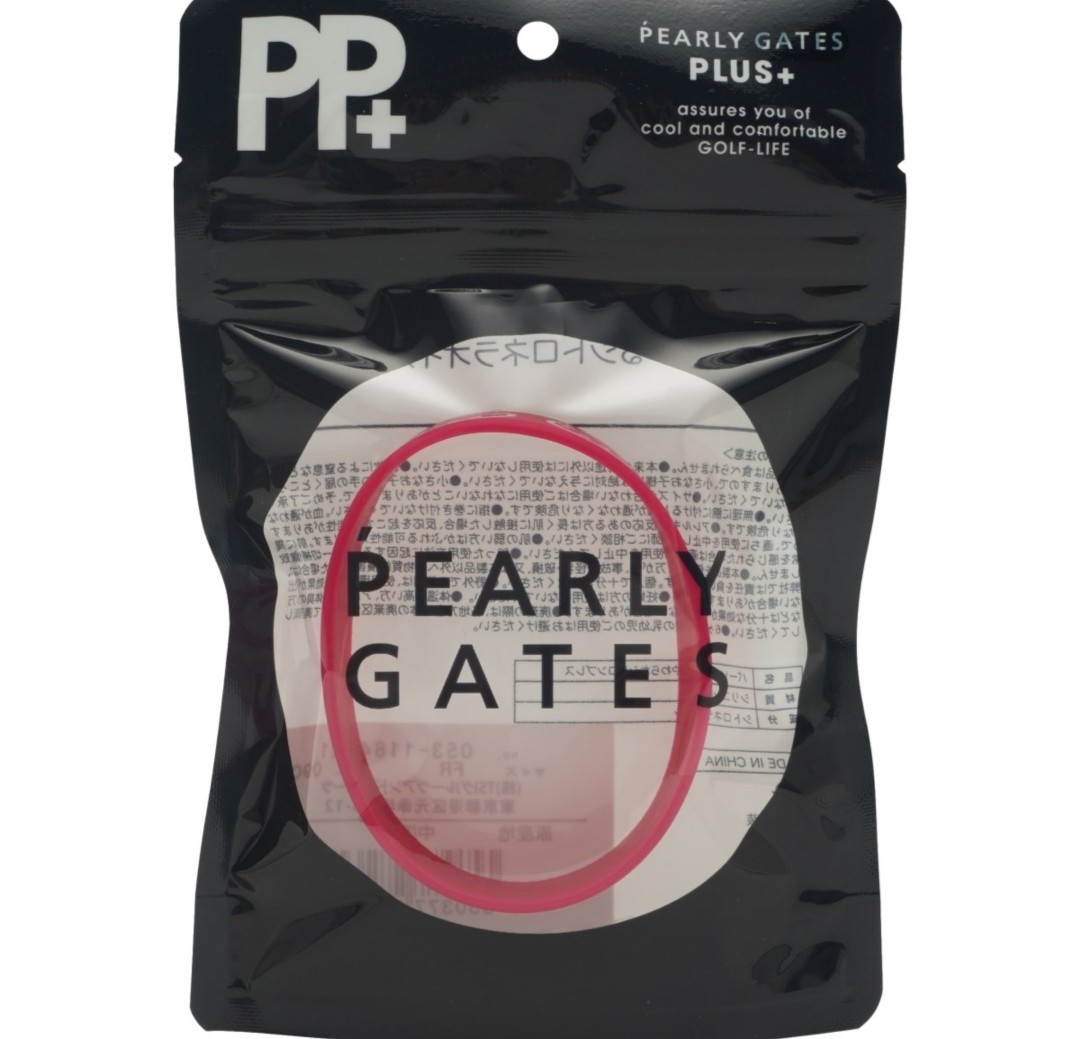 送料無料　新品未開封　パーリーゲイツ　PEARLYGATES　虫よけラバーバンド　虫よけバンド　虫除け　ゴルフ　3カラー　組合自由　3個セット_画像3