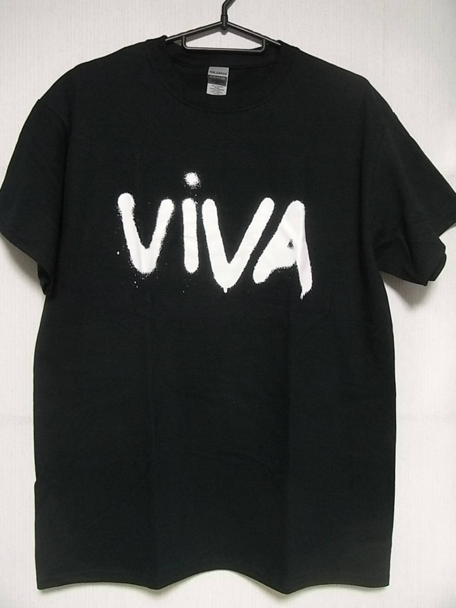 即決★新品バンドＴシャツ★ラ・デュッセルドルフ★VIVA★ブラックボディ×ホワイトプリント★S/M/L/XLサイズ対応可能_画像1