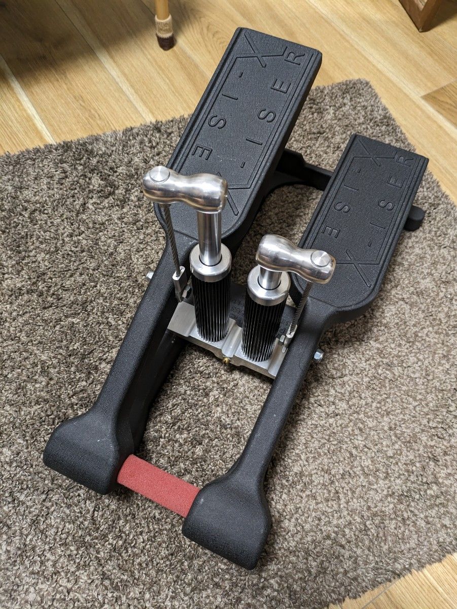 Xiser Pro Trainer エクサー プロ ステッパー 黒 エクササイズ 油圧