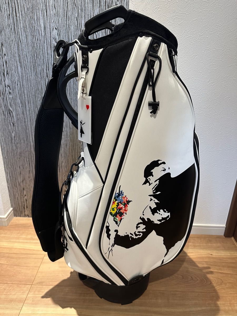 BRANDALISED カート キャディバッグ BACB-01 BANKSY バンクシー BRANDALISED カート キャディバッグ BACB-01 BANKSY バンクシー