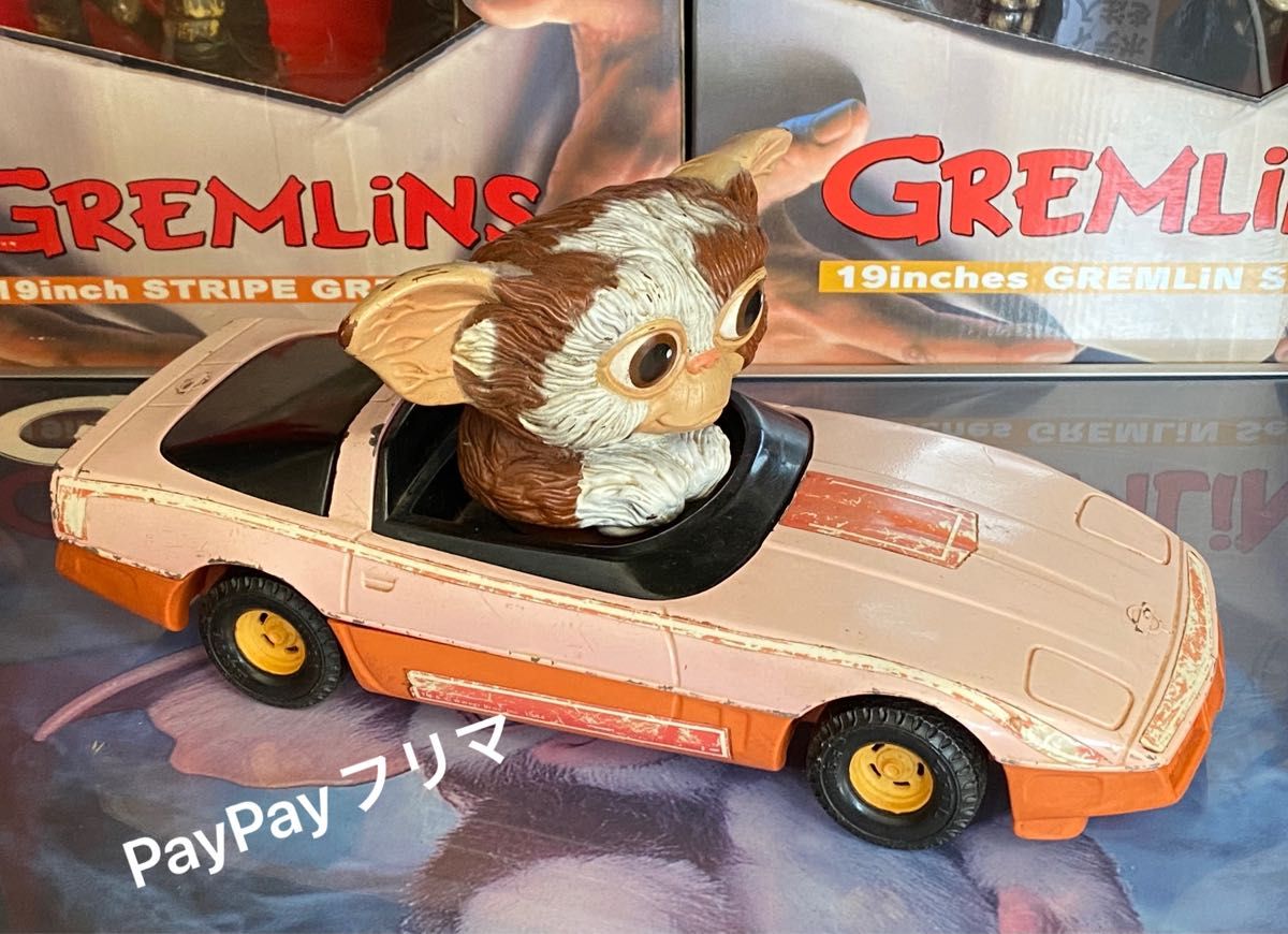 ヴィンテージ　gizmo グレムリン　gremlins ギズモ オン コルベット　80年代 アメトイ　モグワイ　昭和レトロ