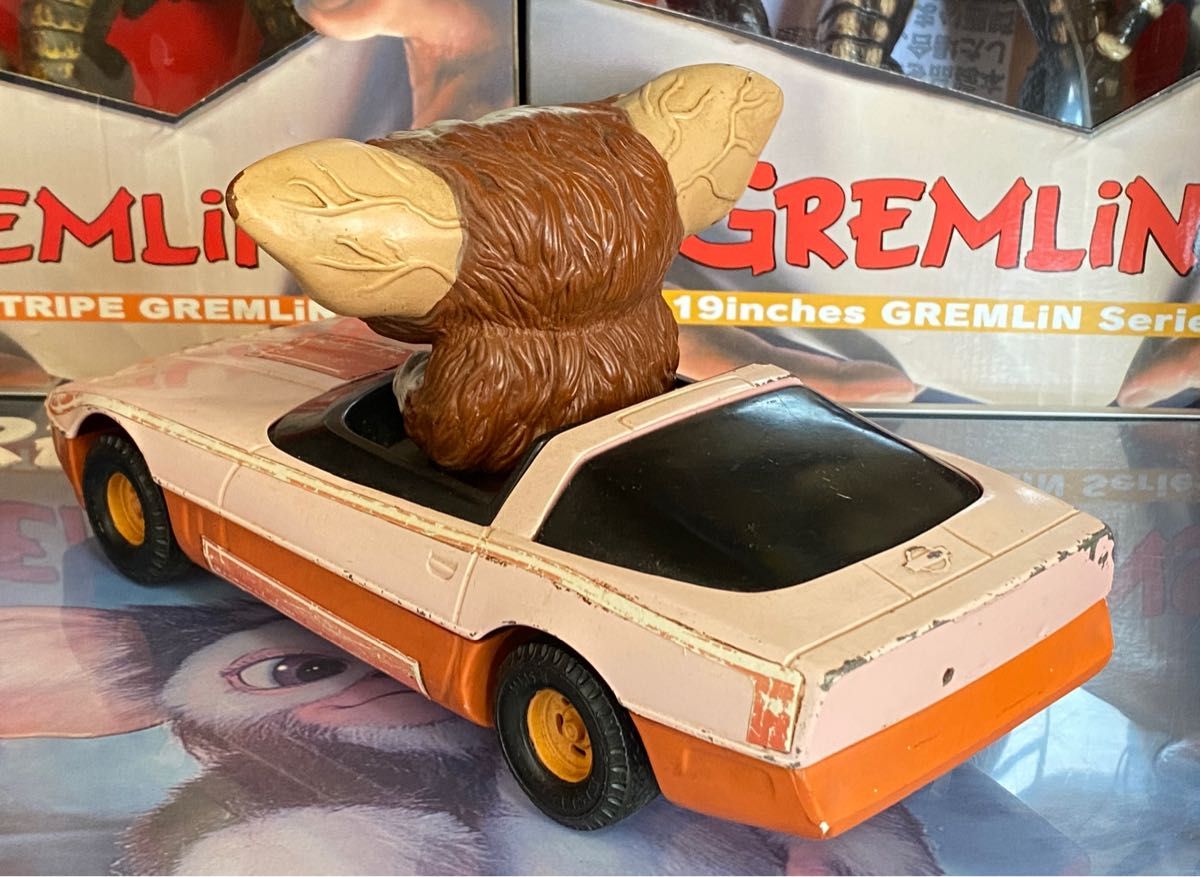 ヴィンテージ　gizmo グレムリン　gremlins ギズモ オン コルベット　80年代 アメトイ　モグワイ　昭和レトロ