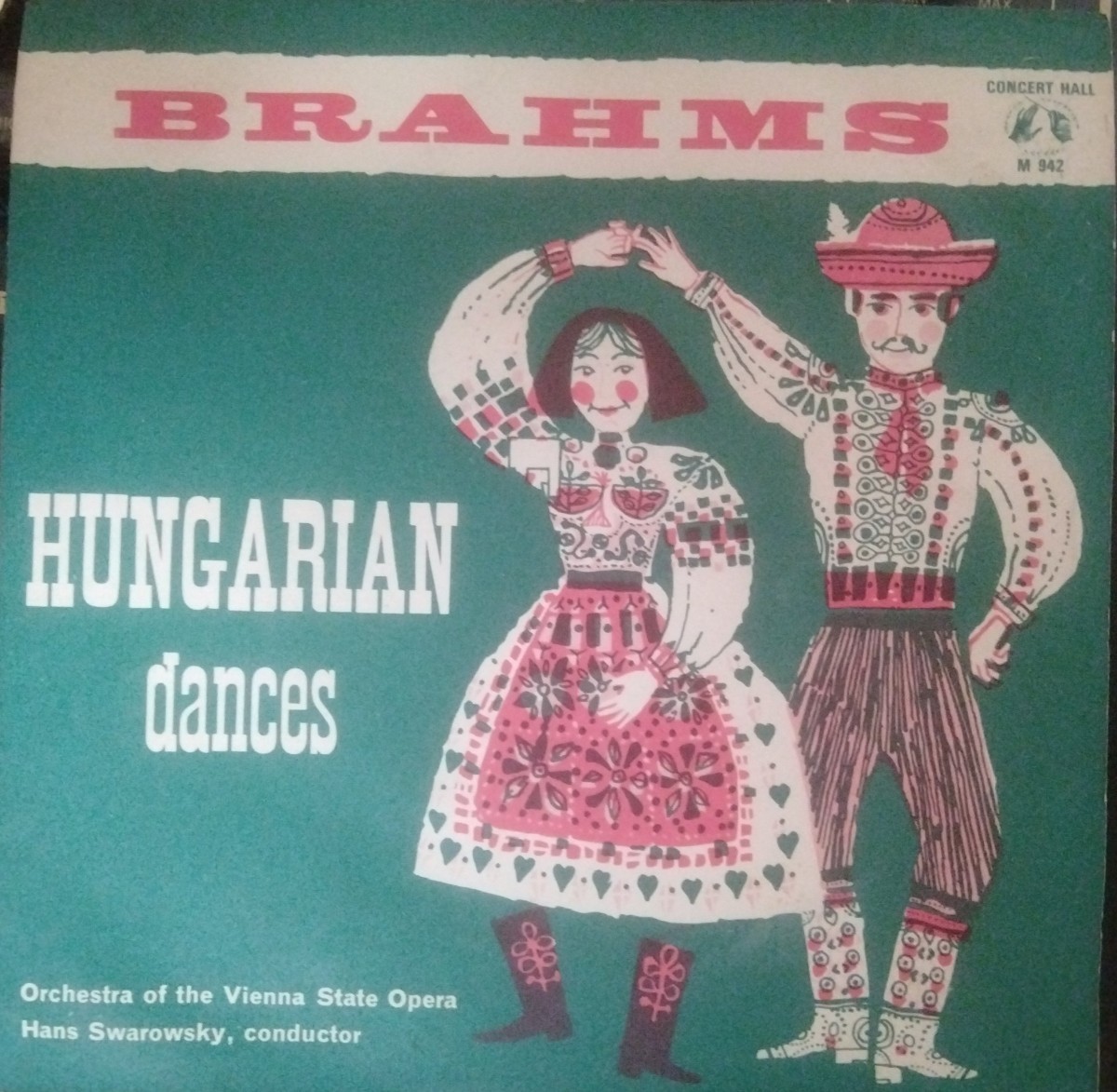 ブラームス ハンガリー舞曲集 5曲 EPレコード/クラシック _画像1