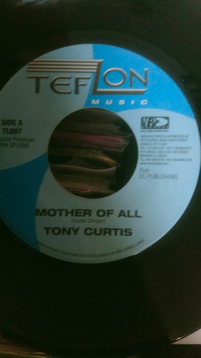 レゲエ7 Tony Curtis Mother of Love _画像1
