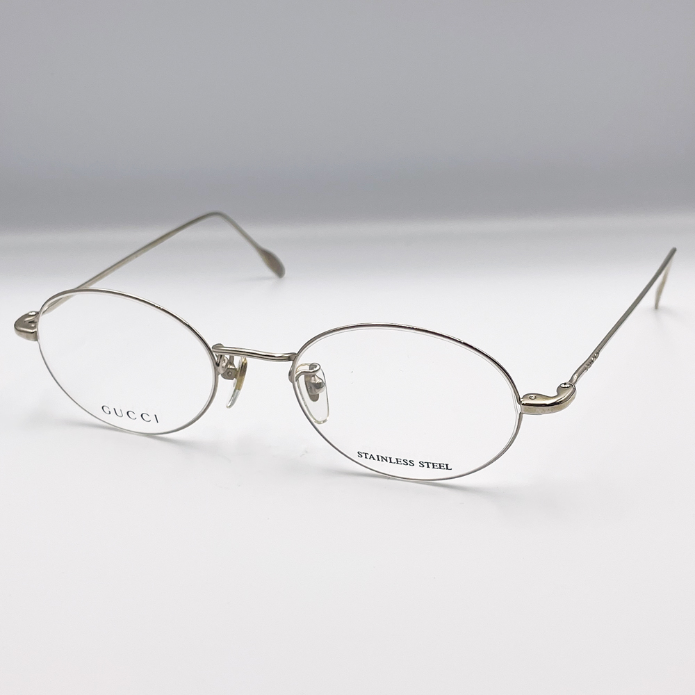 メガネフレーム GUCCI グッチ YB7 GG-1297J 日本製 ステンレス メガネフレーム GUCCI グッチ YB7 GG-1297J 日本製 ステンレス