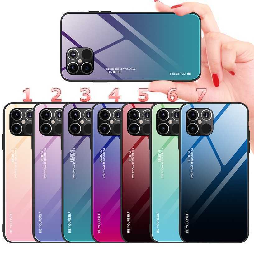 おまけ付き アイスパープル iphone ケース 14 13 12 11 Xs Pro Max mini グラデーション 耐衝撃 カバー ガラス アイフォン 紫 スマホケース_画像2