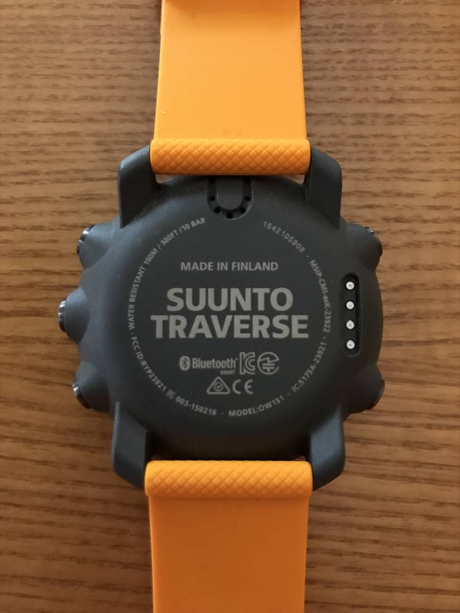 SUUNTO TRAVERSE AMBER スント トラバース アンバー　美品_画像2