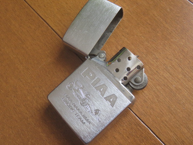 ★即決 ★廃版ZIPPO★ 『PIAA NAKAJIMA RACING TEAM ピア 中嶋悟 レーシングチーム F1』★オイルライター★ F1日本グランプリ★ _画像4