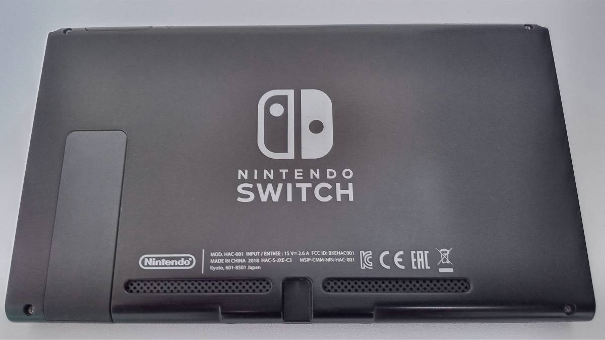 良品】未対策機 Nintendo Switch 2018年製 本体 #4827(ニンテンドー