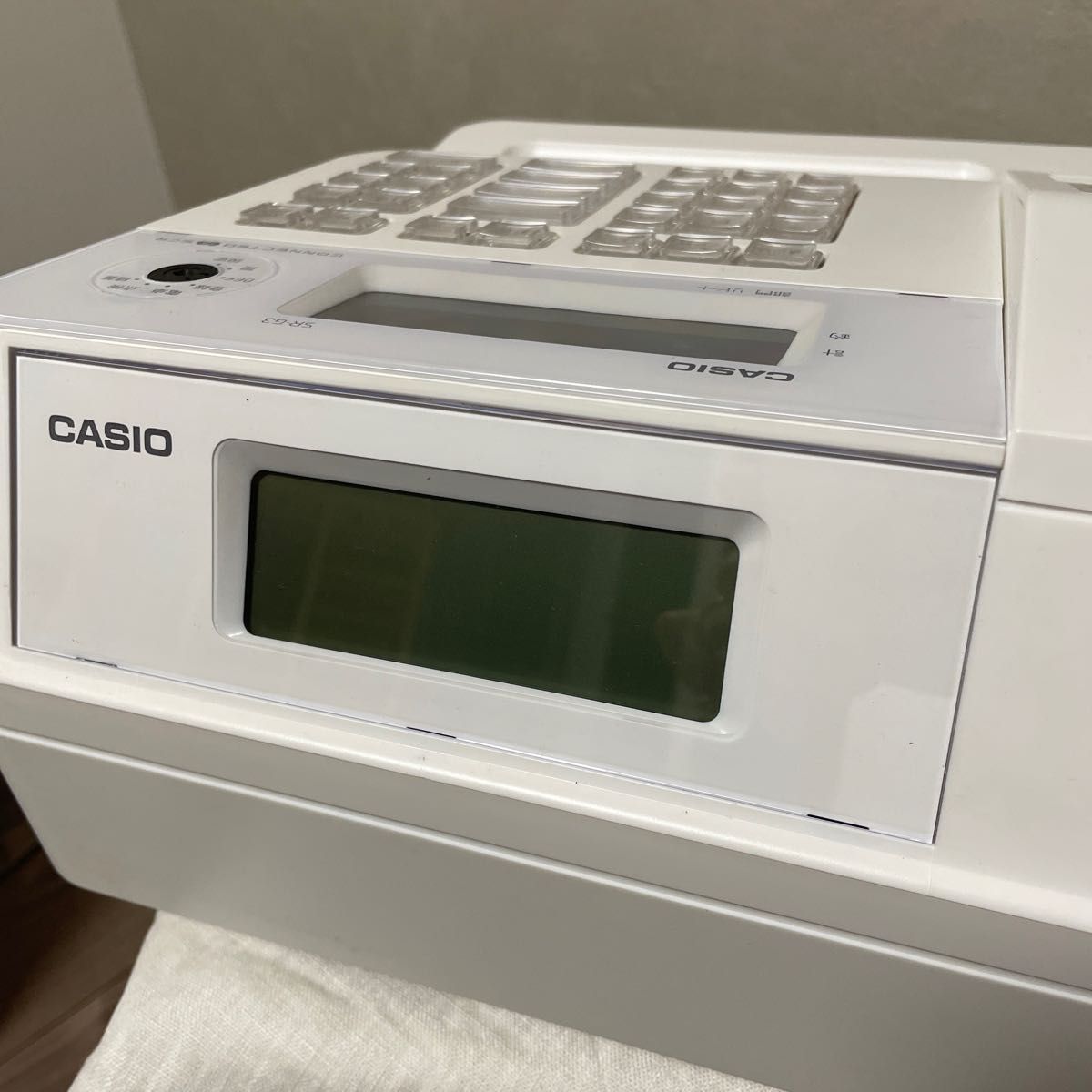 カシオ電子レジスター SR-G3 鍵 説明書付き 事務 会計 CASIO カシオ電子レジスター SR-G3 鍵 説明書付き 事務 会計 CASIO