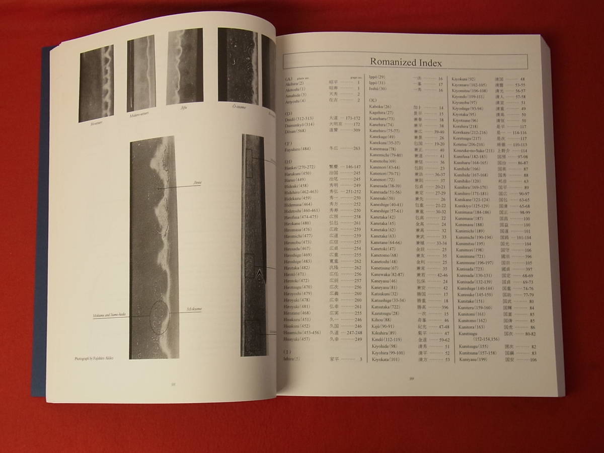 t1246 蔵出 書籍 英文羅馬字 寒山押形新刀事典 佐藤寒山著 平成17年 刀剣解説 図録 鑑定 資料 _画像7