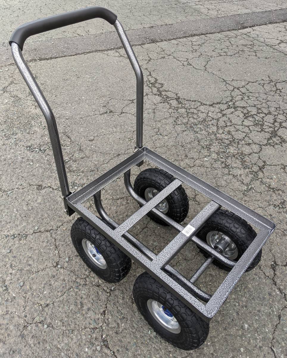 品質のいい 【数量限定】スチールハウスカー 10インチエア-タイヤ 荷重80kg 台車 ゴミ出し 農業資材 コンテナキャリー アウトレット 未使用訳 台車 品質のいい 【数量限定】スチールハウスカー 10インチエア-タイヤ 荷重80kg 台車 ゴミ出し 農業資材 コンテナキャリー アウトレット 未使用訳 台車