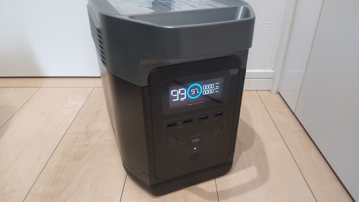 国内外の人気 ECOFLOW EFDELTA-1000JP 未使用 ポータブル電源大容量