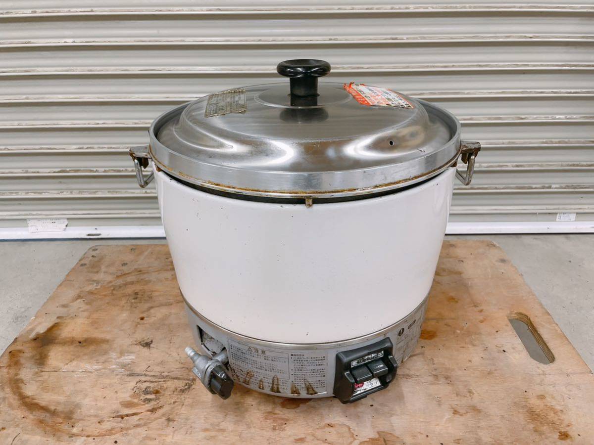 中古Rinnai リンナイガス炊飯器業務用RR-30S1 LPガス炊飯器プロパン