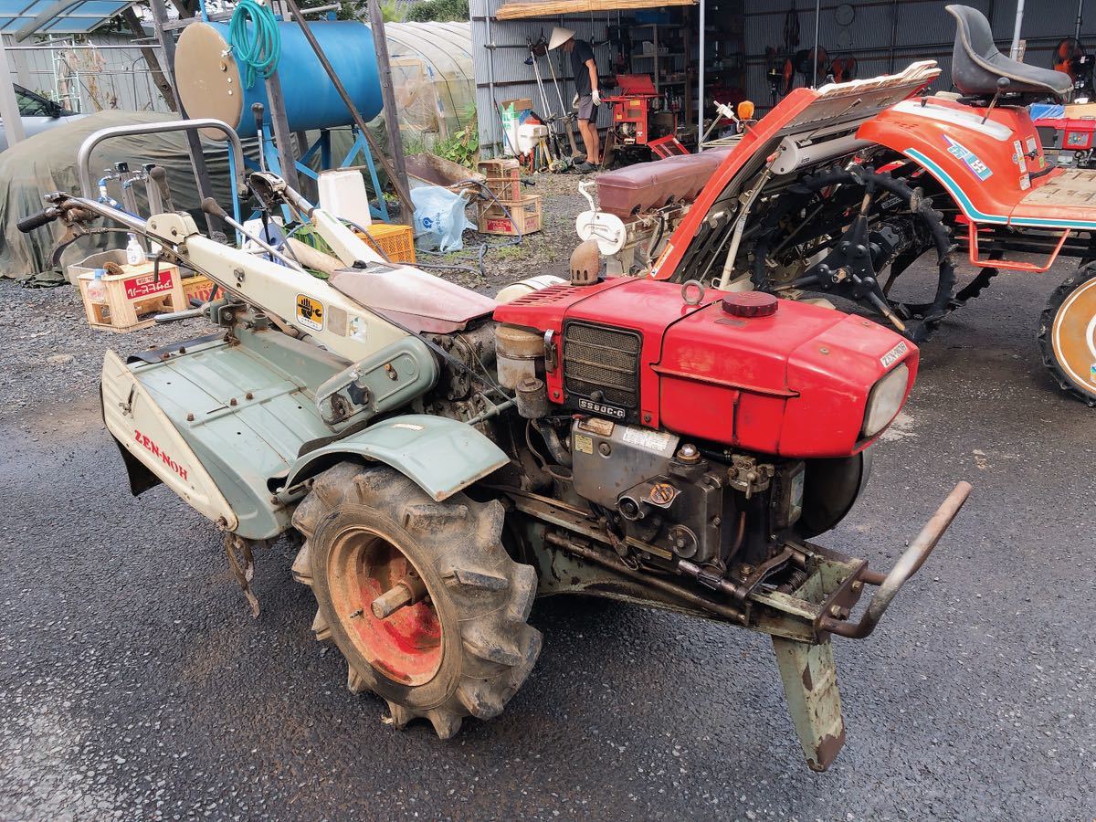 ジャンク/不動 YANMAR ヤンマー ディーゼル 耕運機 YC80-G 8馬力 全の