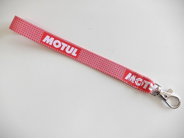 スピード出荷！新品未使用/MOTUL/モチュール/オリジナルストラップ/キーホルダー/シルバーナスカン_画像1