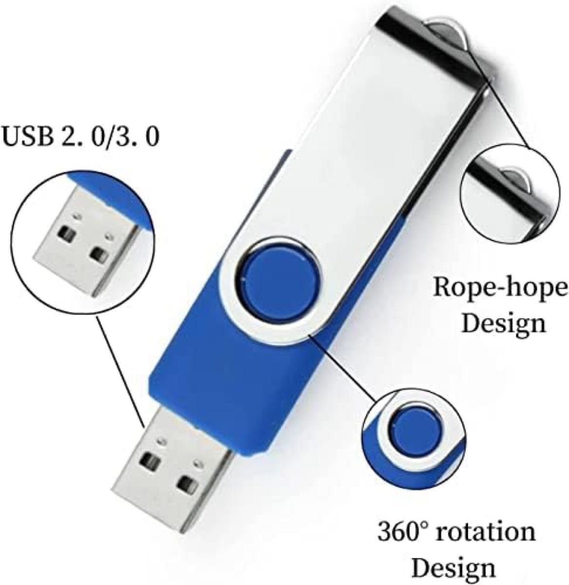 USBメモリ 64GB USB フラッシュドライブ フラッシュメモリ USBフラッシュメモリー メモリースティック 