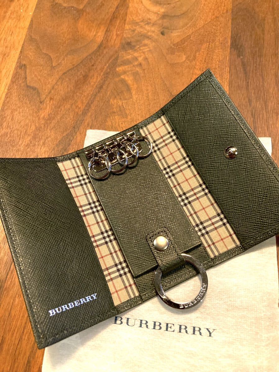 海外並行輸入正規品 ◇ 未使用品 ◇ BURBERRY 緑 ノバチェック