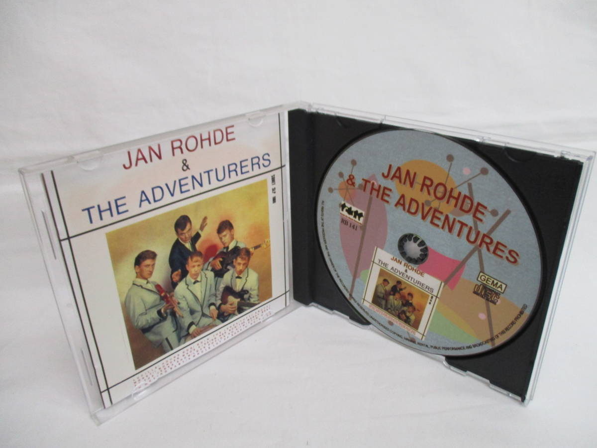 CD-R　ジャン・ロード＆アドベンチャーズ　JAN ROHDE AND THE ADVENTURERS　RB 141_画像3