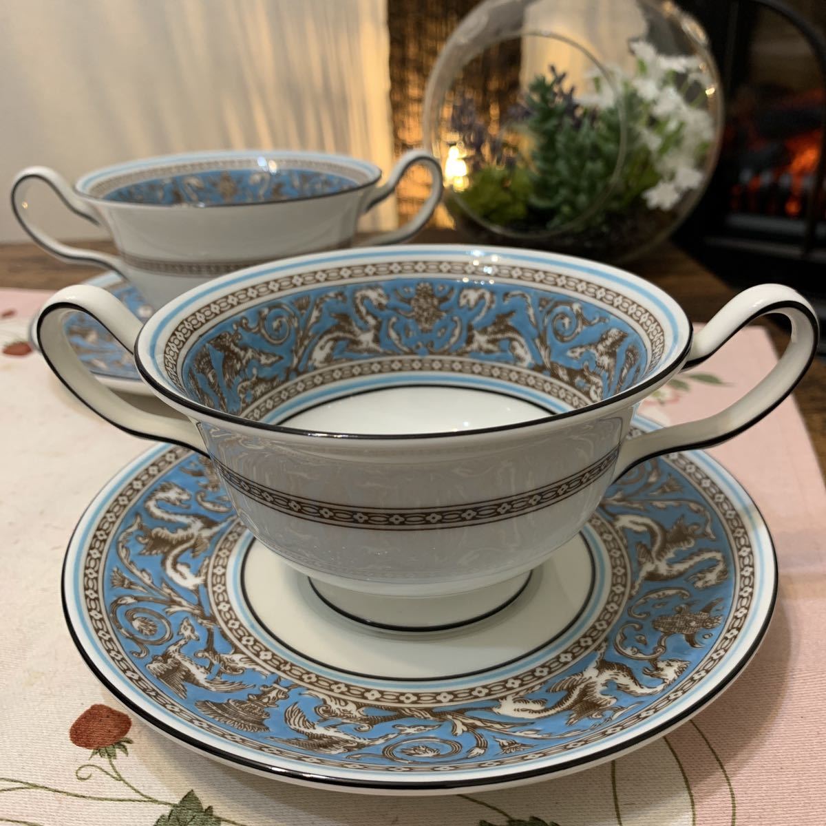 Wedgwood ウェッジウッド フロレンティーン ターコイズ カップ