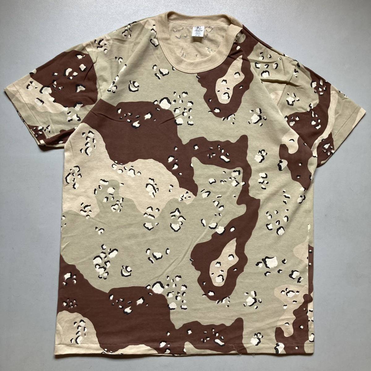 80s Chocolate chip Pattern T-shirt 80年代　チョコチップカモ柄　アメリカ製　アメリカ軍　半袖Tシャツ