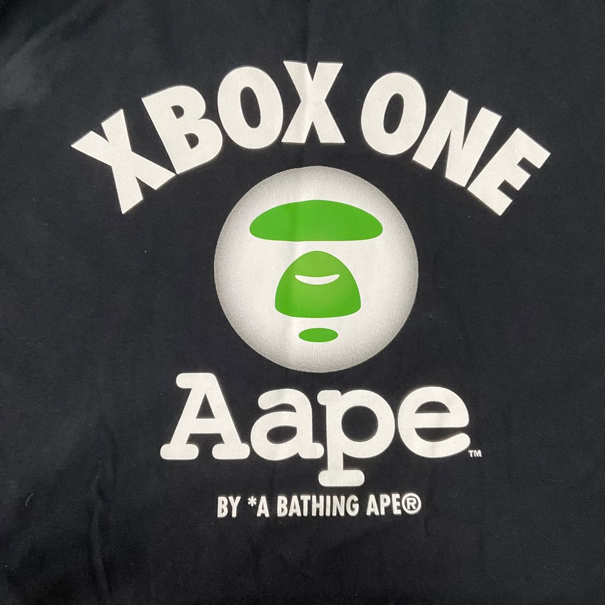 A BATHING APE アベイシングエイプ　Aape Tシャツ　L 黒　XBOX ONE マイクロソフト　エックスボックス Yahoo!フリマ（旧） 3
