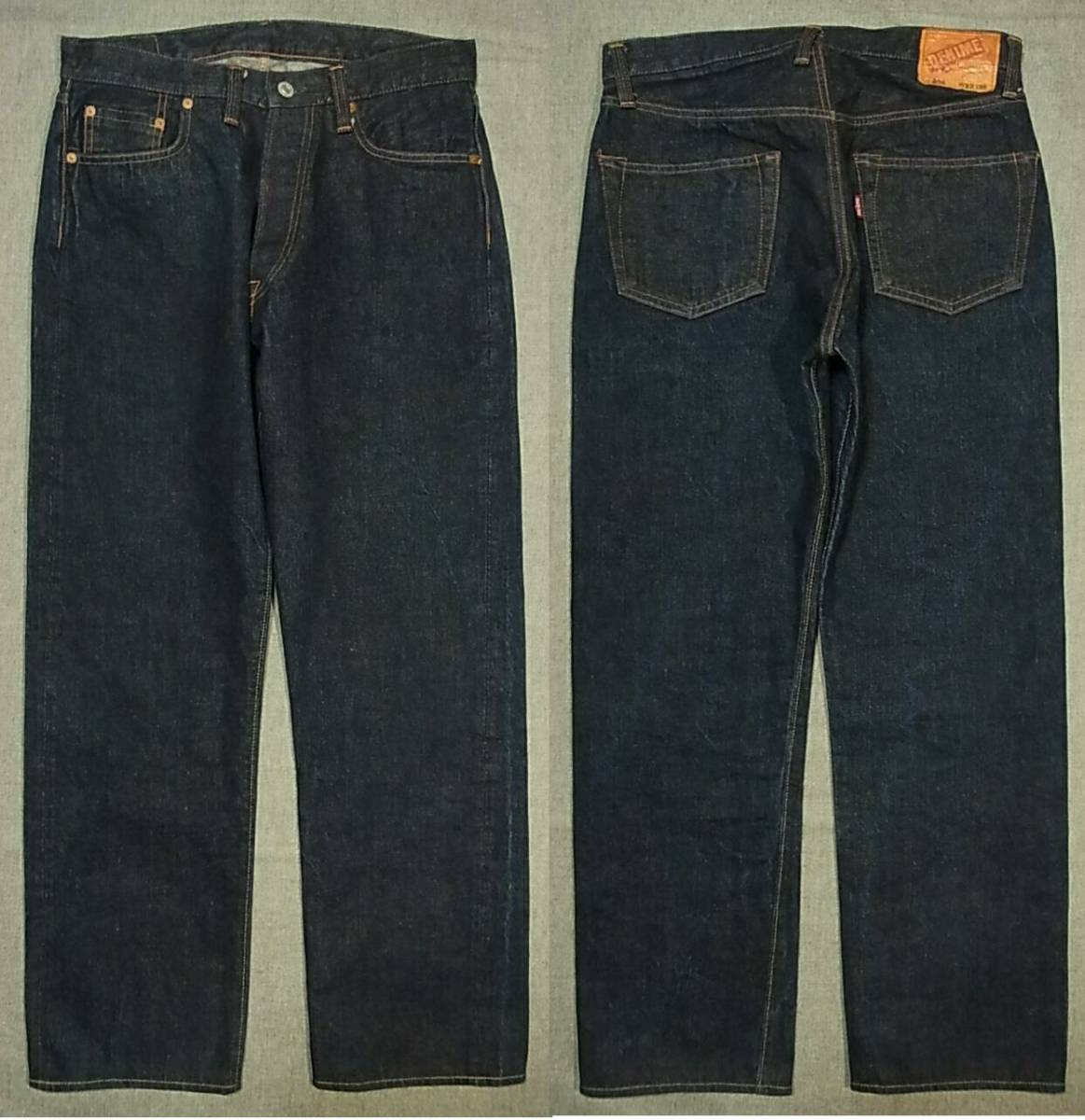 W32 旧ドゥニーム XX タイプ ORIZZONTI 革パッチ DENIME