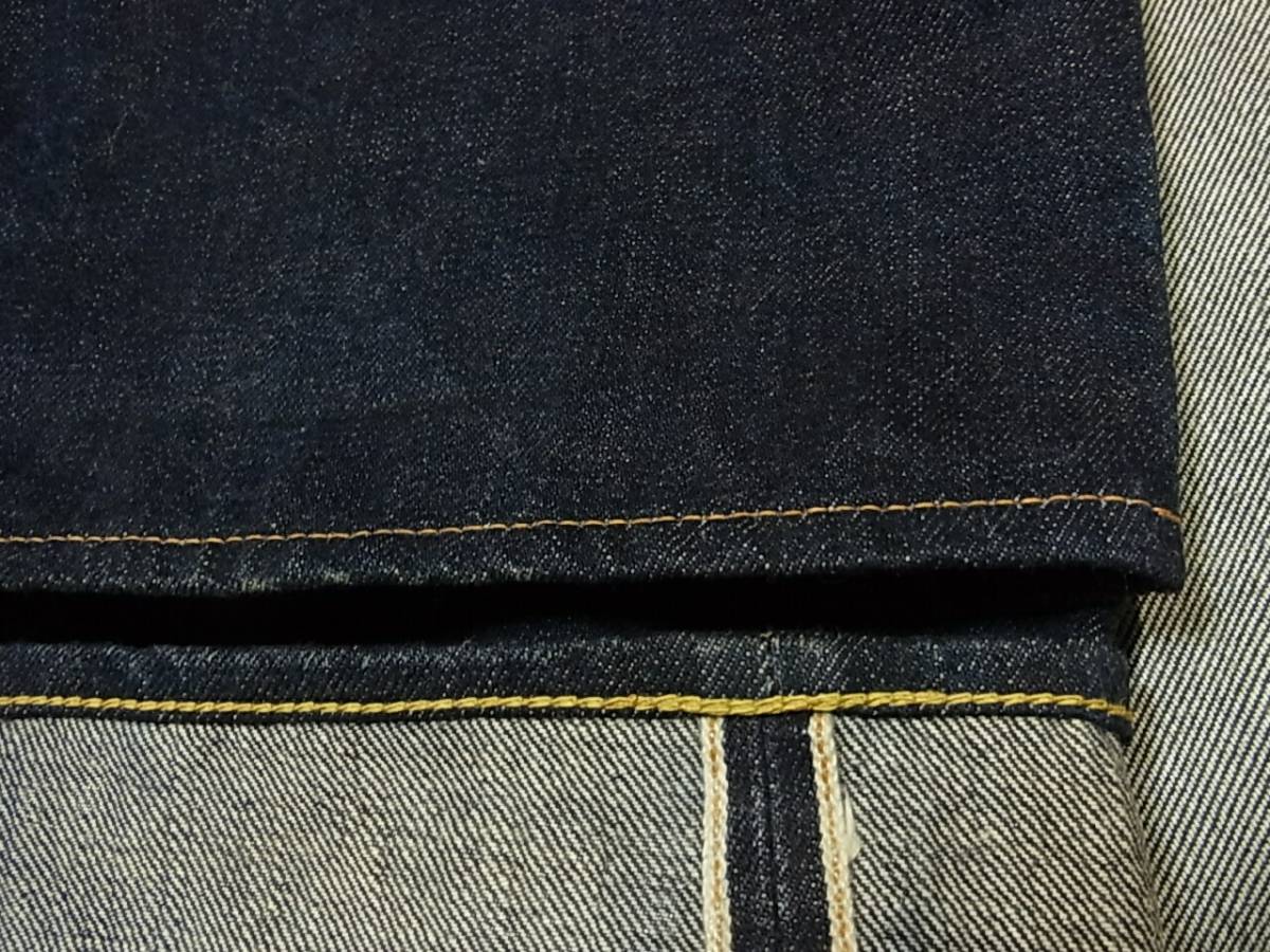 W32 旧ドゥニーム XX タイプ ORIZZONTI 革パッチ DENIME_画像5