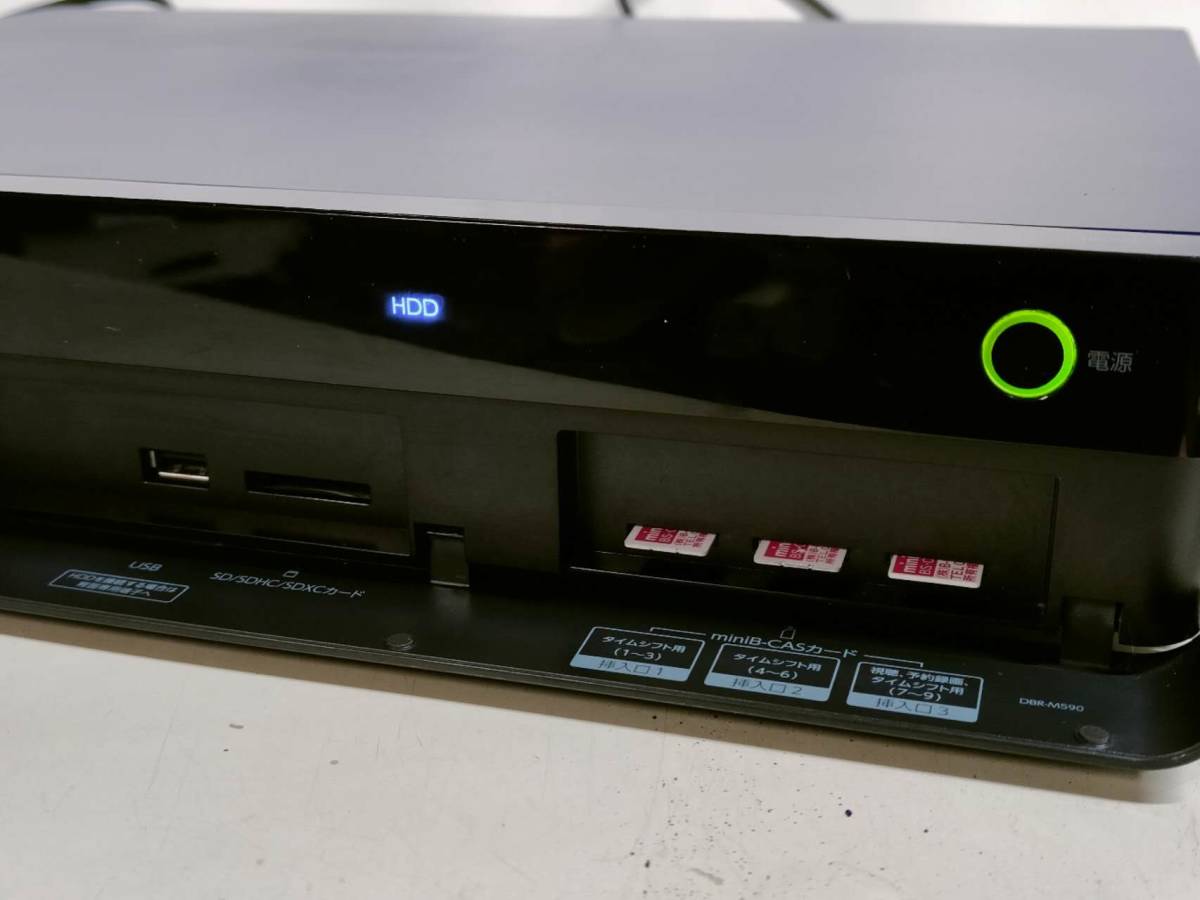 ☆東芝 REGZA DBR-M590 6TB 3チューナーー レグザ ブルーレイ