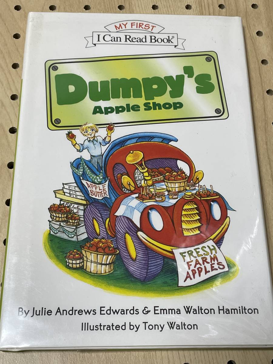 ジュリー・アンドリュース、エマ・ワトソン・ハミルトン 直筆サイン・署名　原書・絵本　Dumpy's Apple Shop 初版_画像1