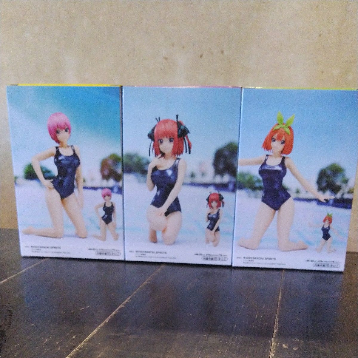 【箱無】映画 五等分の花嫁 Celestial vivi School style ver. 3種セット未開封+450円