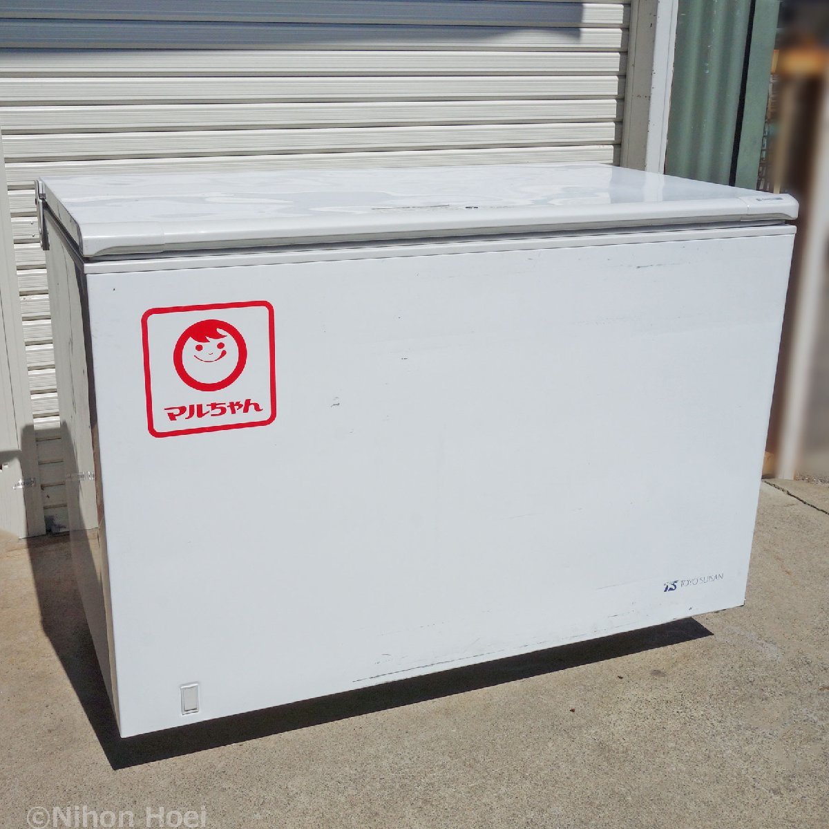 サンデン 業務用冷凍庫 SH-500XB -20℃ ◆ 455L 冷凍食品約265kg 2013年製 上開き 冷凍ストッカー チェストフリーザー_画像1