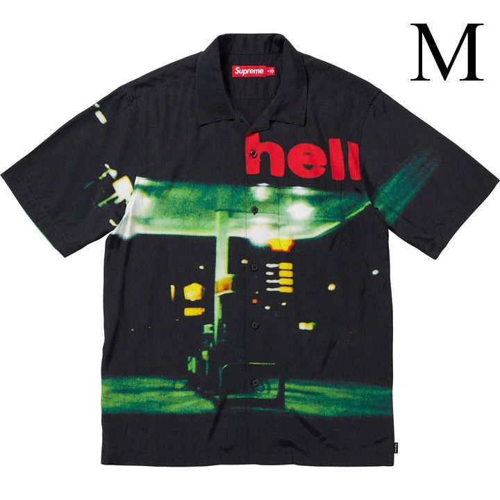 M SUPREME 23AW Hell S/S Shirt レーヨン 半袖シャツ-