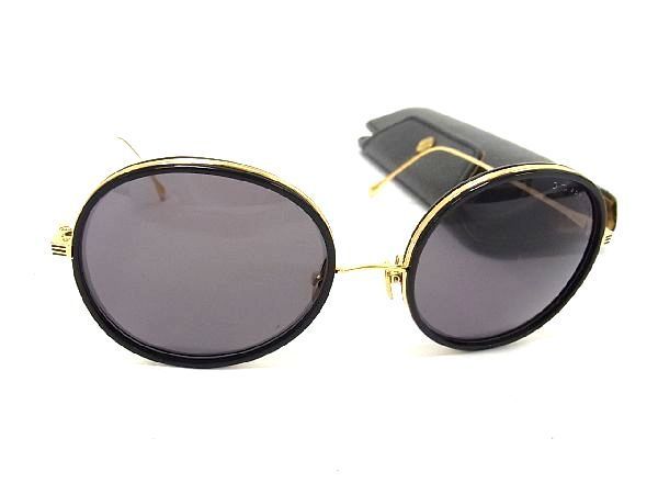 1円 □美品□ DITA ディータ 21012-A-BLK-GLD-54 メガネ サングラス