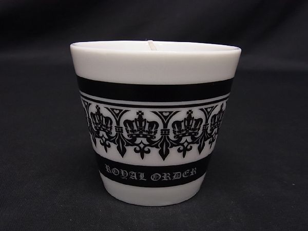 # new goods # unused # ROYAL ORDER Royal Order candle low sok candle interior objet d'art white group AM9020