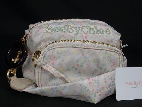 新しい季節 □新品同様□ SeeByChloe シーバイクロエ ナイロン