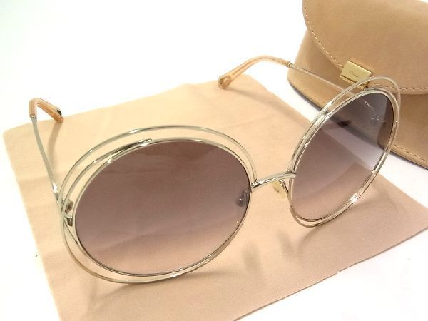 Yahoo!オークション - 1円 美品 Chloe クロエ CE114SD 742 62 18 Yahoo!オークション - 1円 美品 Chloe クロエ CE114SD 742 62 18