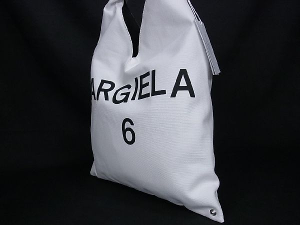 ■新品■未使用■ MM6 Maison Margiela エムエムシックス メゾンマルジェラ ジャパニーズトート キャンバス ハンドバッグ BG1516_画像3