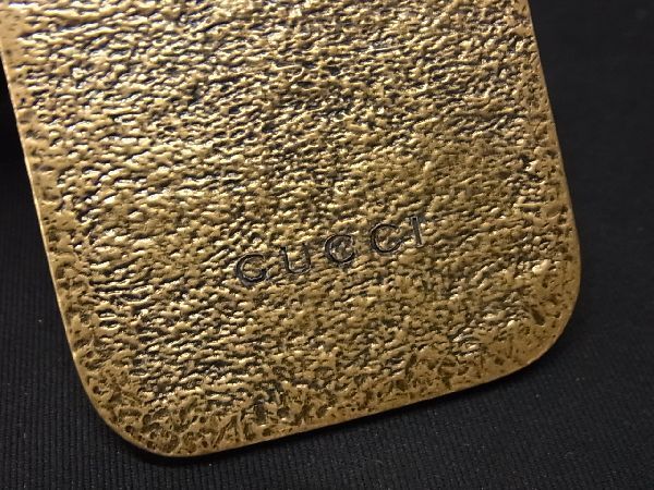 # превосходный товар # GUCCI Gucci AM морской узор брелок для ключа сумка очарование женский мужской оттенок белого × оттенок золота BD7948