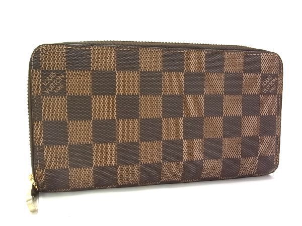 【まとめ買い】 ラウンドファスナー ジッピーウォレット ダミエ N60015 ルイヴィトン VUITTON LOUIS ■美品■ 1円 長財布 AR0196 ブラウン系 ウォレット ダミエライン 【まとめ買い】 ラウンドファスナー ジッピーウォレット ダミエ N60015 ルイヴィトン VUITTON LOUIS ■美品■ 1円 長財布 AR0196 ブラウン系 ウォレット ダミエライン