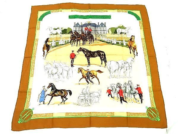 ヤフオク! - 1円 HERMES エルメス LES HARAS NATI...