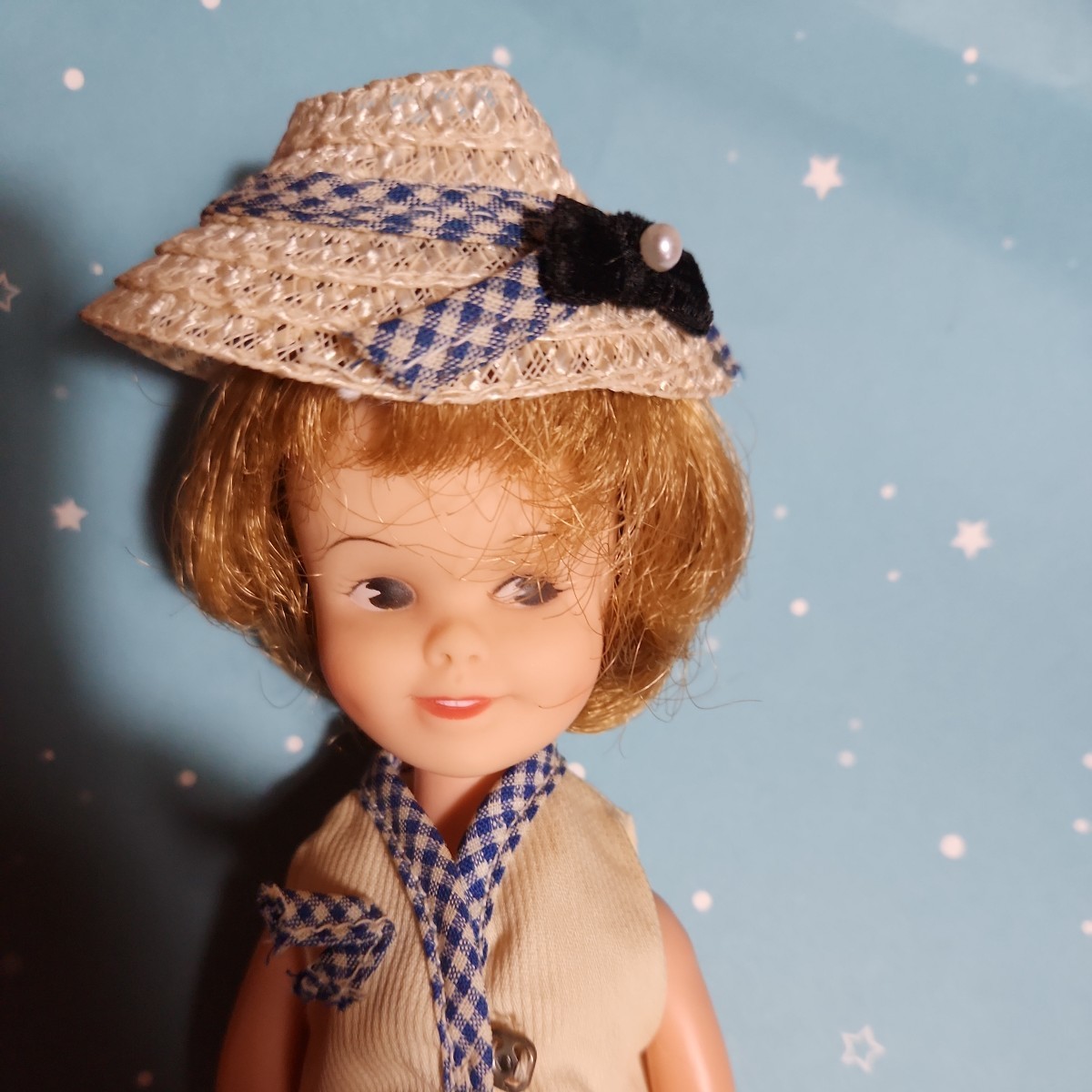 帽子　ヴィンテージ　ペニーブライト　ドール　doll　ペニー　1963 　初代リカちゃん　ブライス　スキッパー　好きな方　レトロ　人形　_画像2
