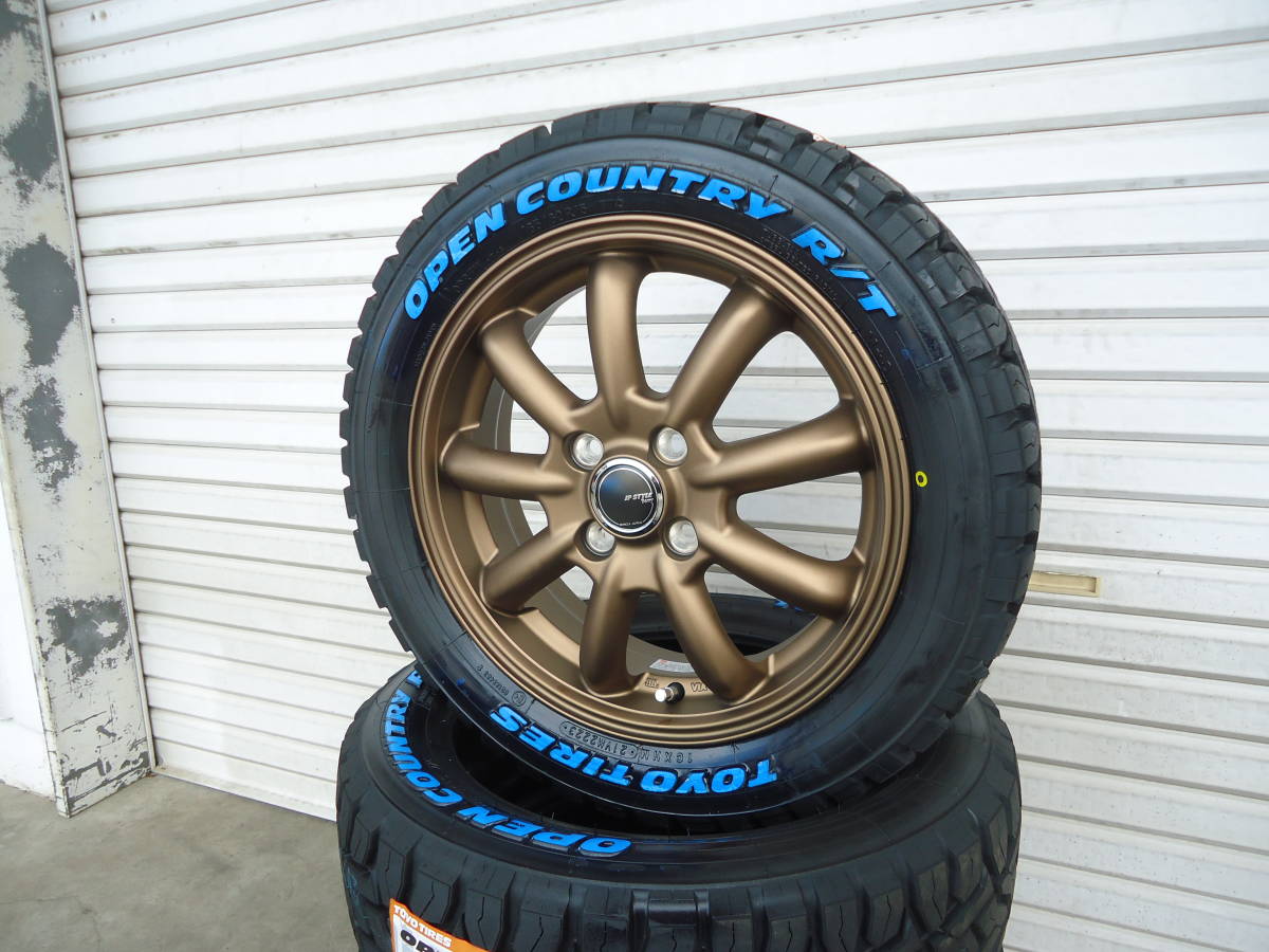 TOYO☆オープンカントリーR/T☆165/60R15☆アゲバンアゲトラ軽バン軽トラハイゼットエブリーハスラーデリカミニアトレーNバン_画像7