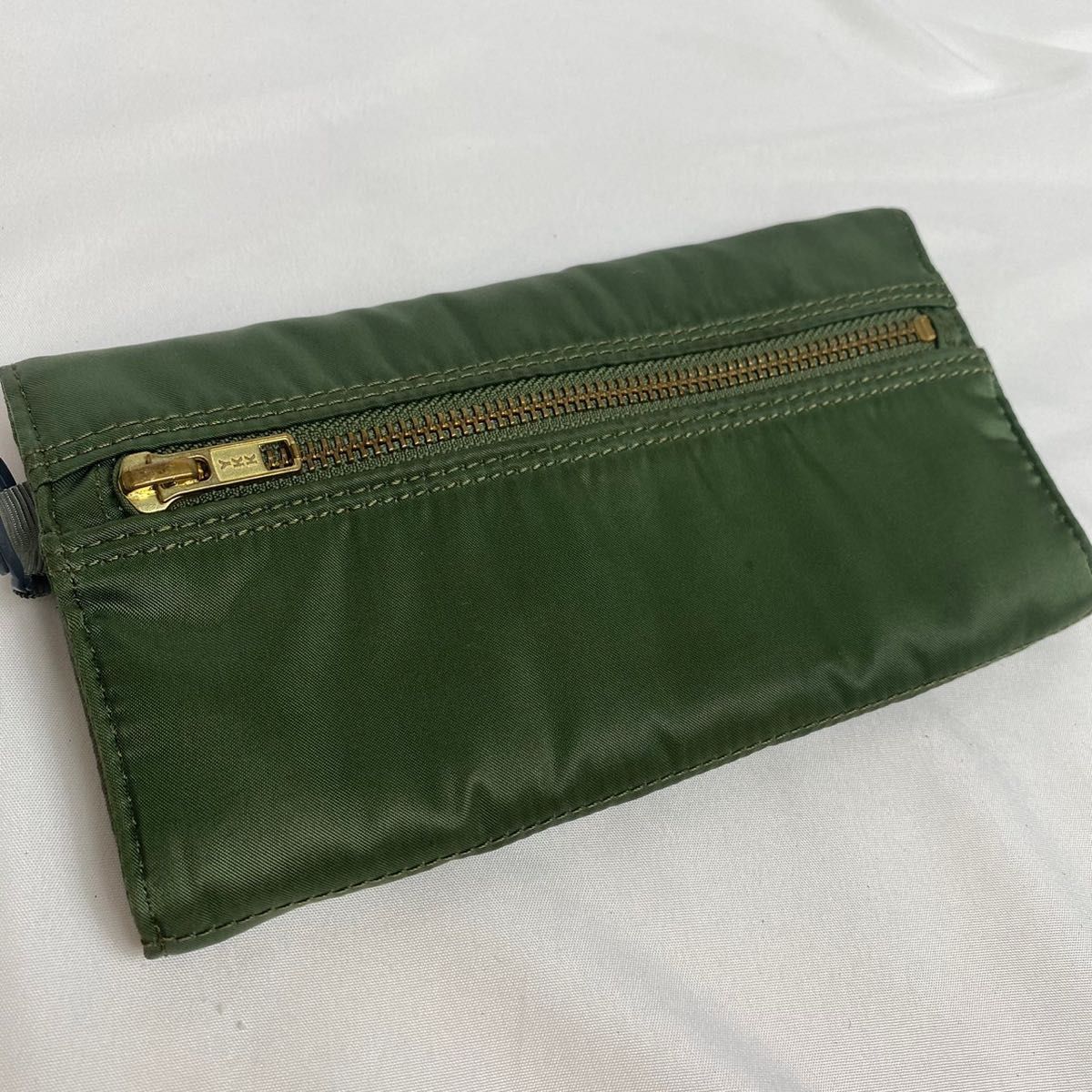 超美品・PORTER ポーター タンカー 長財布 ナイロン セージ 超美品・PORTER ポーター タンカー 長財布 ナイロン セージ