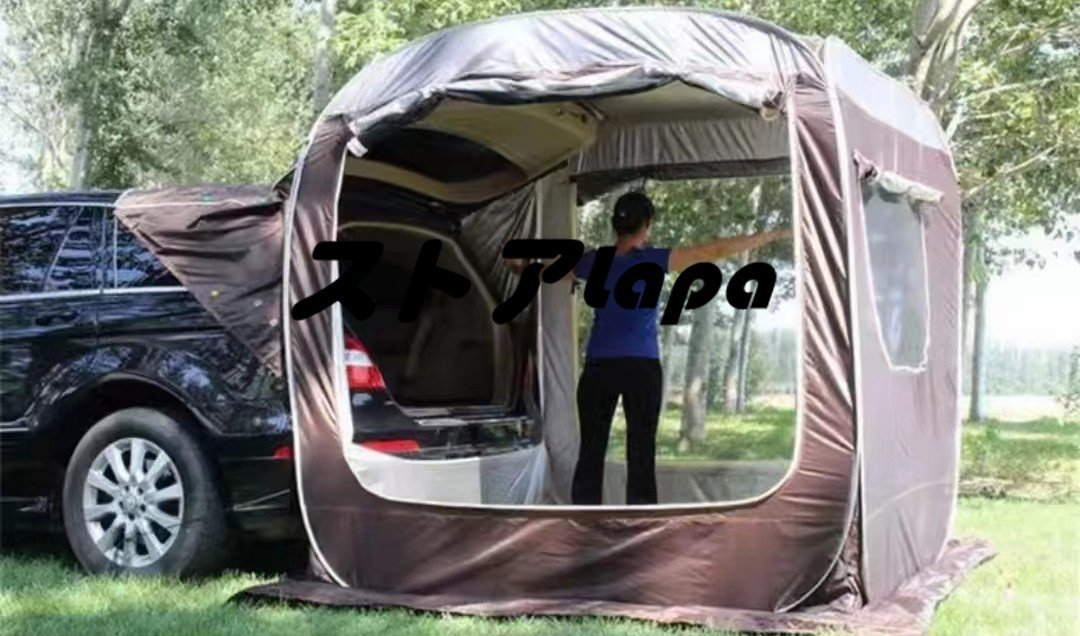  не пропустите спальное место в транспортном средстве палатка задняя торцевая дверь объединенный появление новый модель машина боковой брезент багажник палатка структура хэтчбэк палатка pop up палатка L741