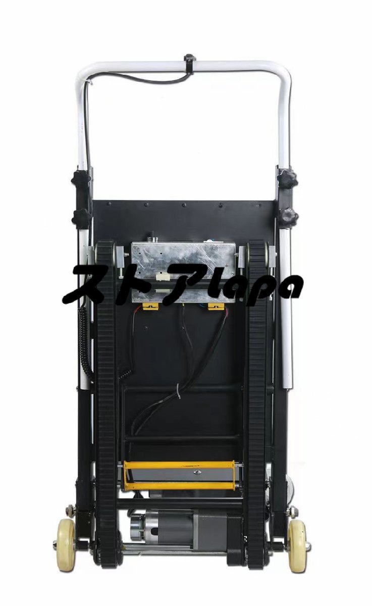 新発売 電動階段のぼれる台車 階段昇降機カート 折りたたみキャリーカート・物流倉庫用 フラットカート48V積載量250kg L812_画像4