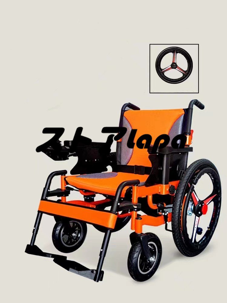 最高品質 折り畳み たためる 軽量 電動車椅子 リチウムイオン電池 コンパクト 車いす 車イス 電動車いす L1119