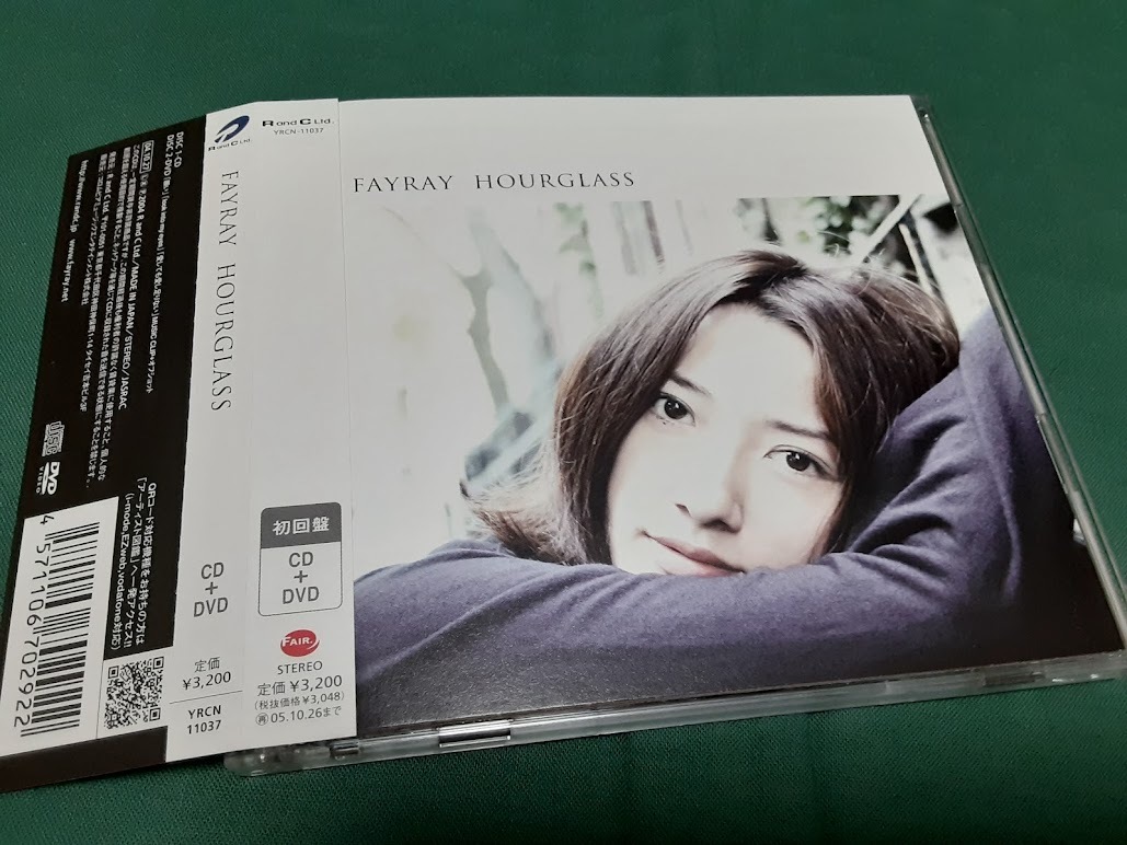 フェイレイ FAYRAY◆『HOURGLASS』CD＋DVDユーズド品_画像1